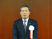 市長会自治功労者表彰式に出席