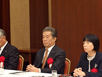 「一般社団法人　茨城県建設業協会舗装部会　創立50周年記念式典」に出席