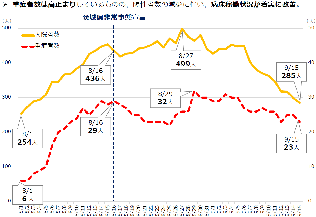 病床稼働状況の推移