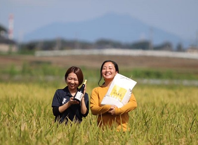 秋庭農園産「ふくまる」を使用した日本酒と