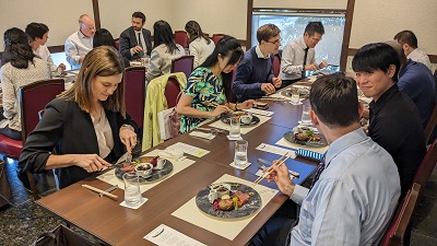 県産食材を使用した昼食会