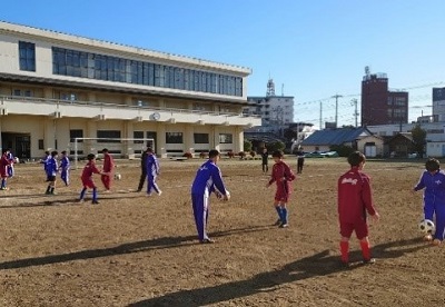 サッカー部様子