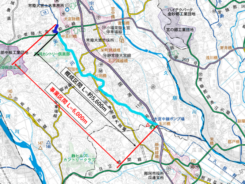 玉川管内図