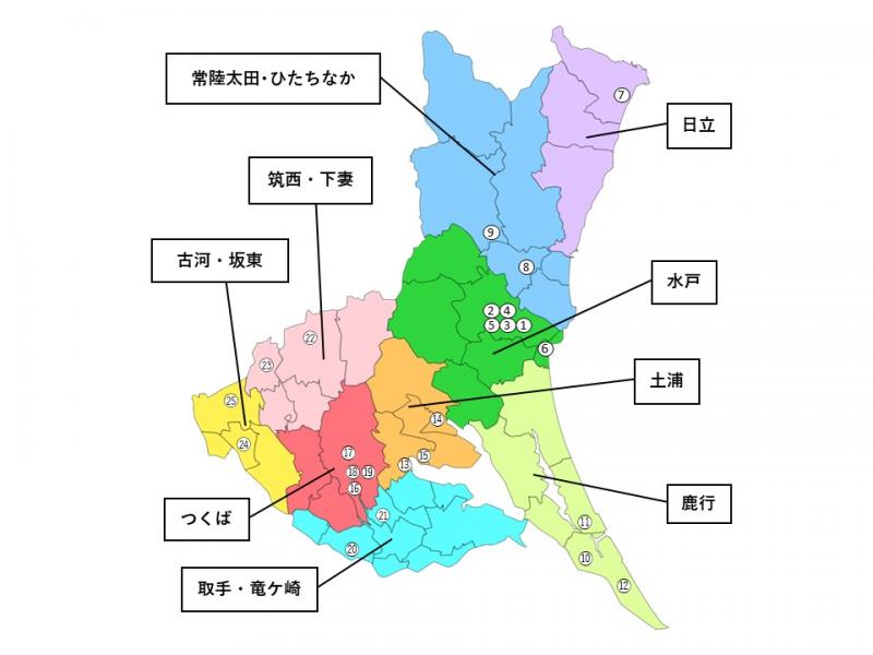 連絡協議会病院地図