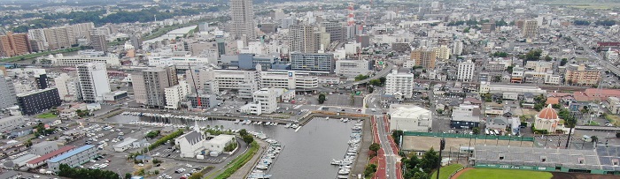 土浦市街地